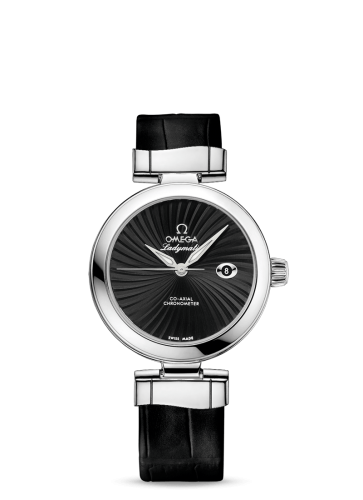 Omega LadyMatic Co-Axial 34 Stainless Steel / Black